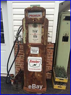 vintage sinclair gas pump