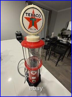 1920 Style Texaco Gas Pump Drink Dispenser