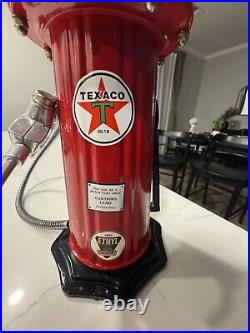 1920 Style Texaco Gas Pump Drink Dispenser