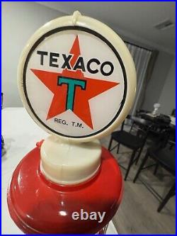 1920 Style Texaco Gas Pump Drink Dispenser