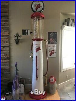 1926 Waynes 615 Gas Pump, Excellent Condition Texaco red and white