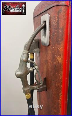 1930's TEXACO FIRE CHIEF Gilbarco Gas Pump Wine Cabinet Home / Bar Decor