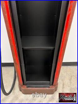 1930's TEXACO Gilbarco Gas Pump Wine Cabinet Home / Bar Decor