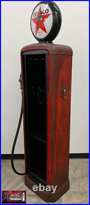 1930's TEXACO Gilbarco Gas Pump Wine Cabinet Home / Bar Decor