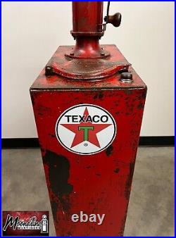 1930's Texaco Motor Oil Pump Wayne Lubester Gas & Oil