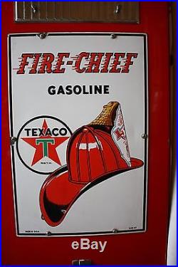 1937 Texaco Fire-Chief Gas Pump Restored Tokheim 36B