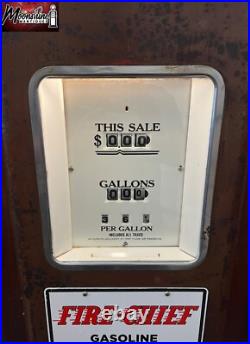 1940's TEXACO FIRE CHIEF Wayne 70 Gas Pump Rustoration