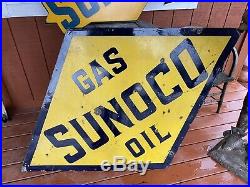 1940s-1950s Gas Pumps- 2 Sunoco Signs-Texaco-Gilmore-Atlantic-Shell