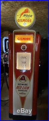 1940s-1950s Gas Pumps- 2 Sunoco Signs-Texaco-Gilmore-Atlantic-Shell