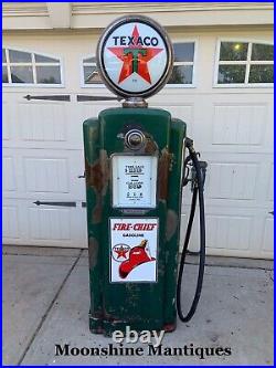 1940s TEXACO Fire Chief Wayne 70 Gas Pump Rustoration