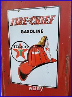 1940s Tokheim Texaco Fire Chief Gas Pump Rustoration