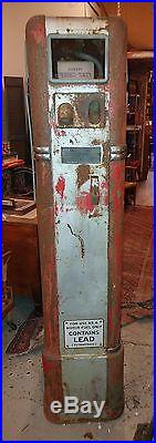 1948 Bowser 565A Gas Pump Great Patina Solid Texaco Fire Chief