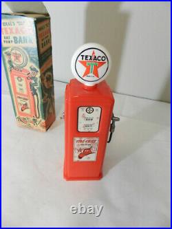 1950'S IDEAL TEXACO FIRE CHIEF GAS PUMP BANK-With BOX- SERVICE STATION- GAS & OIL