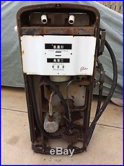 1950's GILBARCO Gas Pump ESSO EXXON TEXACO GULF SINCLAIR MOBIL AMOCO SHELL