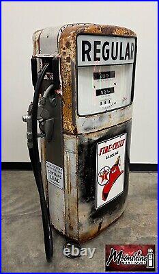 1950's TEXACO FIRE CHIEF Gilbarco Gas Pump Rustoration