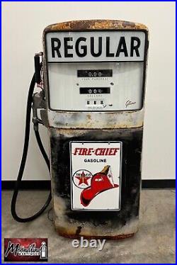 1950's TEXACO FIRE CHIEF Gilbarco Gas Pump Rustoration