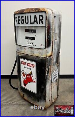 1950's TEXACO FIRE CHIEF Gilbarco Gas Pump Rustoration