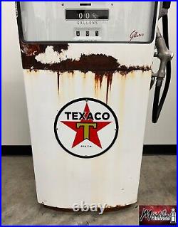 1950's TEXACO GASOLINE Gilbarco Gas Pump Rustoration