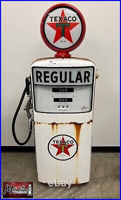 1950's TEXACO GASOLINE Gilbarco Gas Pump Rustoration