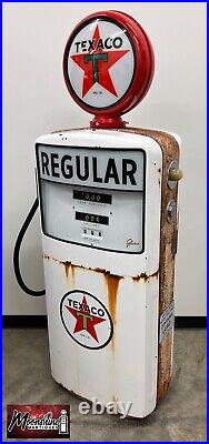 1950's TEXACO GASOLINE Gilbarco Gas Pump Rustoration