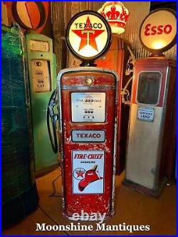 1950s TEXACO FIRE CHIEF Gasoline Gilbarco Gas Pump Rustoration