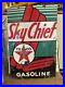 1952_Vintage_Texaco_Sky_Chief_Porcelain_Sign_Pump_Plate_Gas_Station_Gasoline_01_zu