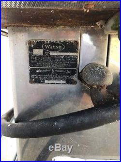 1960's WAYNE Gas Pump CHEVRON SHELL ESSO TEXACO GULF SINCLAIR MOBIL AMOCO