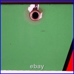 1961 Texaco Sky Chief Su-preme Gasoline Porcelain Pump Plate