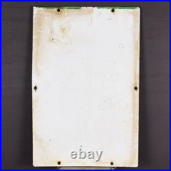 1961 Texaco Sky Chief Su-preme Gasoline Porcelain Pump Plate
