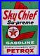 1961_Vintage_Texaco_Sky_Chief_Supreme_Porcelain_Enamel_Gas_Pump_Advertising_Sign_01_mz