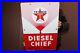 1962_Texaco_Diesel_Chief_Fuel_Gas_Station_Pump_Plate_18_Porcelain_Metal_Sign_01_rvsq