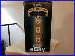 1996 Gearbox Collectible 24K Gold Plated 1950 Gas Pump Replica Fire Chief
