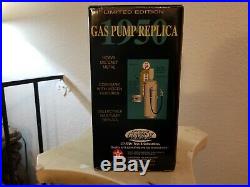 1996 Gearbox Collectible 24K Gold Plated 1950 Gas Pump Replica Fire Chief