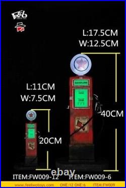 1/6 Texaco Vintage Gas Pump with Lighted LED Bell
