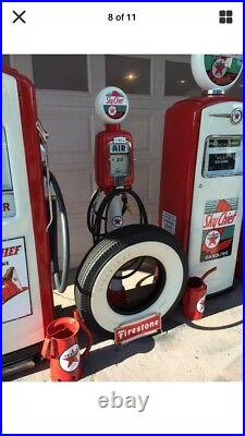 2Texaco Gas Pumps (1) Eco Airmeter Complete Set CAN SHIP! To 48 States