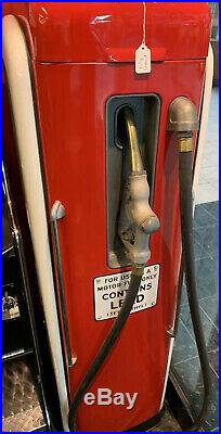6 1950s Fully Restored Wayne Texaco Tall gas pump Lights Up & Has Internals