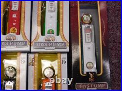 7 Different 1/18 Diecast Replica Gasoline Gas Pump Vintage by Road Signature