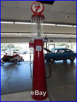 Antique Viewable Gilbert Barker Texaco Fire Chief Fuel Gas Pump