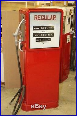 Antique Vintage BOWSER Gas Pump, Texaco Tokheim Wayne Bennett National GiIbarco