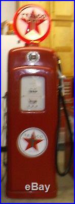Antique Vintage Original Gas Pump with Texaco Colors Martin & Swartz MS