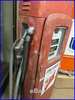 Antique Wayne 80 Texaco Fire Chief Gas Pump JJ40