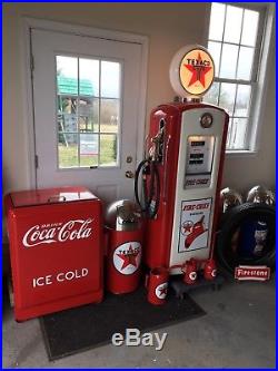 Bennett 1066 Texaco Gas Pump Complete Restoration Beautiful From 1940s CAN SHIP