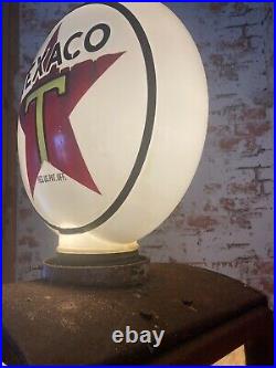 Bennett 541 Texaco Gas Pump Original Globe & Signs, Nozzle