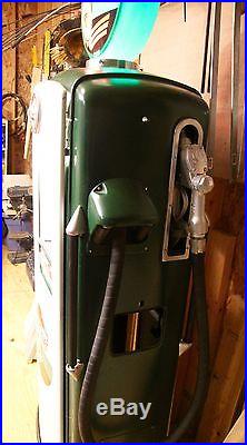 Bennett Antique Gas Pump, 756 Series, Texaco Sky Chief