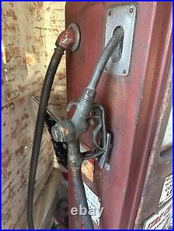 Bennett Texaco Firechief Gas Pump Original Signs, Original Texaco Star Globe