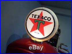 Bennett Texaco Gas Pump 1950s REAL