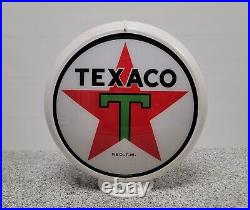 Capcolite 216 Texaco 1982 Glass & Plastic Gas Pump Globe