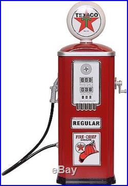 Chevron Texaco Steel Gas Pump 14 W x 8.8 D x 32 H