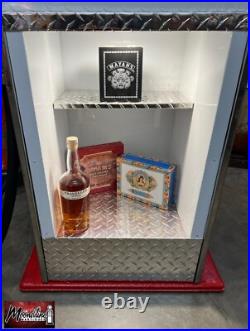 Custom 1960's TEXACO Fire Chief Bennett Gas Pump with Display Shelves