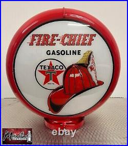 Custom 1960's TEXACO Fire Chief Bennett Gas Pump with Display Shelves Custom 1960's TEXACO Fire Chief Bennett Gas Pump with Display Shelves